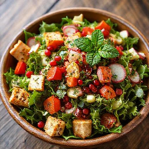 Klassisk Fattoush