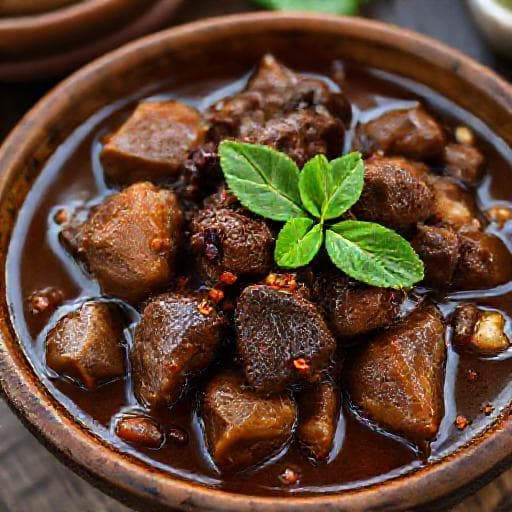 Klassisk Oksekødsrendang