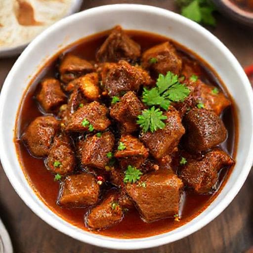 Hurtig Oksekødsrendang (forenklet)