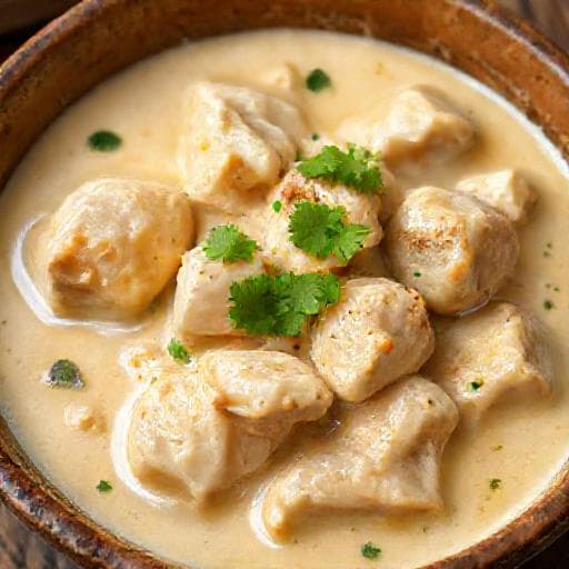 Adobo med Kokosmælk (Adobong Puti Twist)