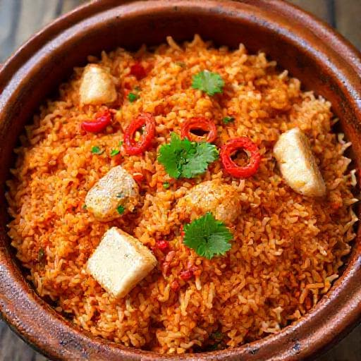 Jollof Ris med Fisk