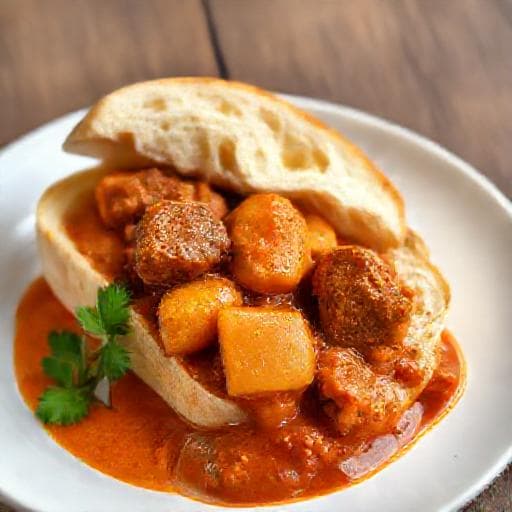Klassisk Bunny Chow (Lam)