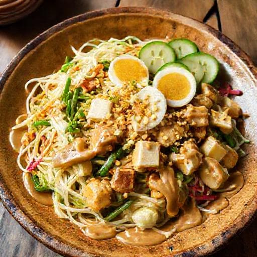 Klassisk Indonesisk Gado-Gado