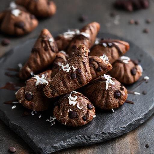 Chokolade-Kokostoppe
