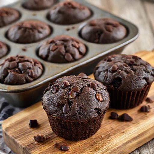 Hurtige Makronmuffins med Chokolade