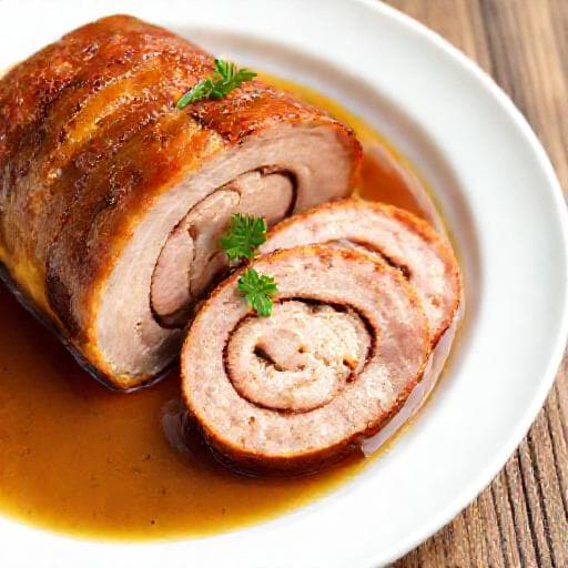 Klassisk Rullepølse med Sky