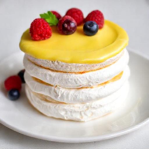 Klassisk Marengskage med Citroncreme