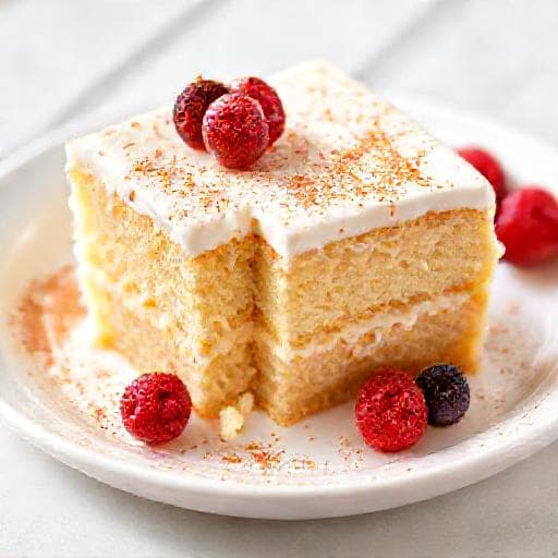 Klassisk Tres Leches Kage