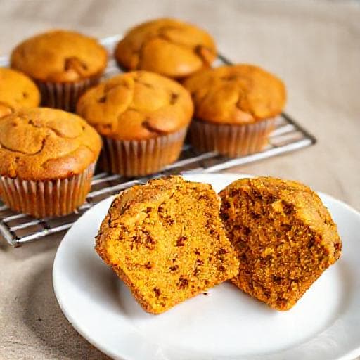 Hurtig Græskarkage Muffins