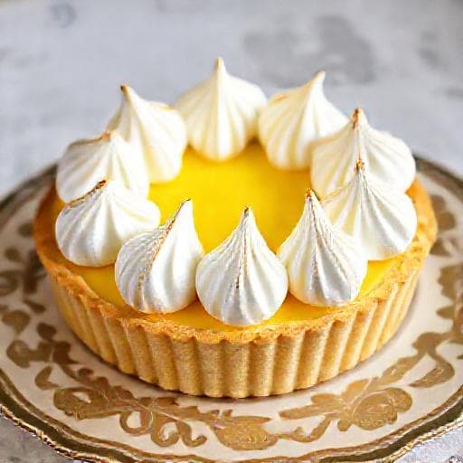 Italiensk Citrontærte med Marengs (Torta al Limone)
