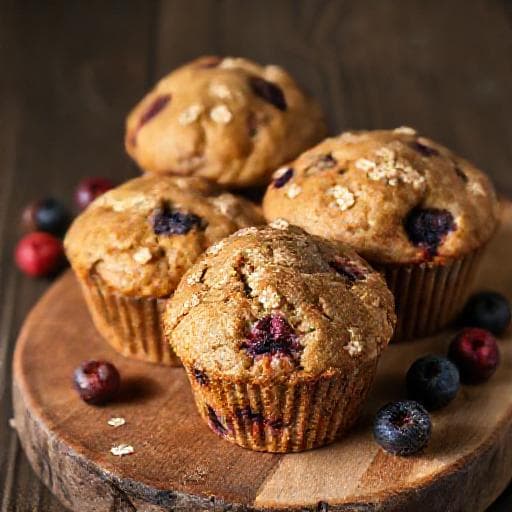 Klassiske Proteinmuffins