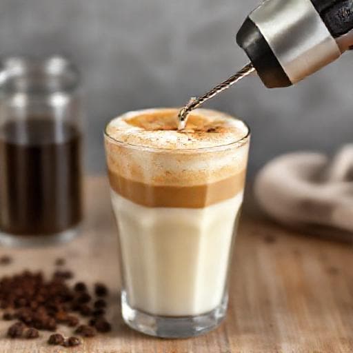 Hurtig Dalgona Kaffe (med elpisker)