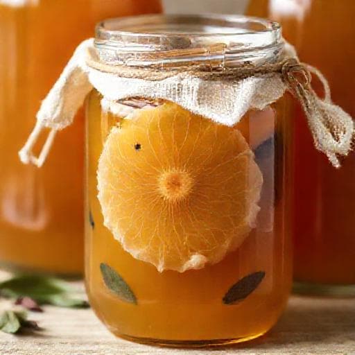 Klassisk Hjemmelavet Kombucha