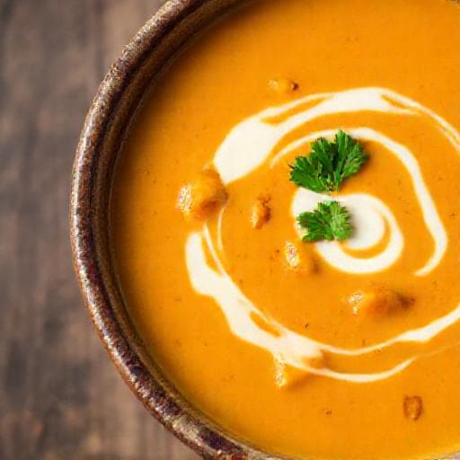 Klassisk Sød Kartoffelsuppe
