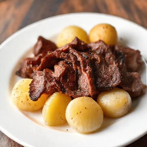 Færøsk Ræst Kjøt med Kartofler (Klassisk)