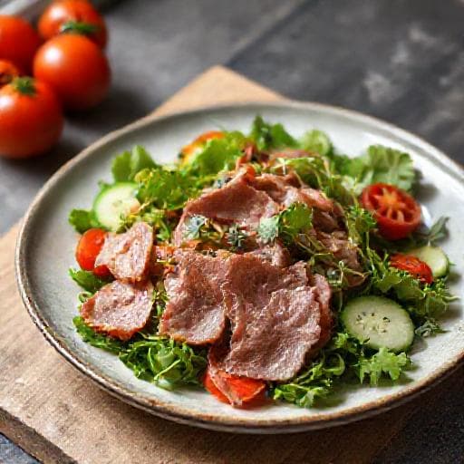 Hurtig Færøsk Skærpekød Salat