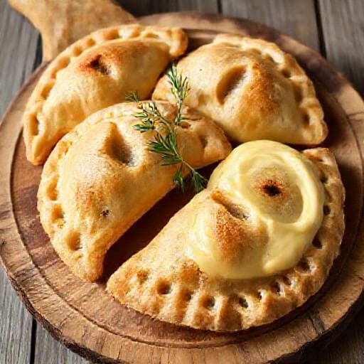 Klassiske Karelske pirogger med æggesmør