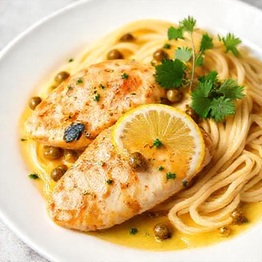 Klassisk Kylling Piccata
