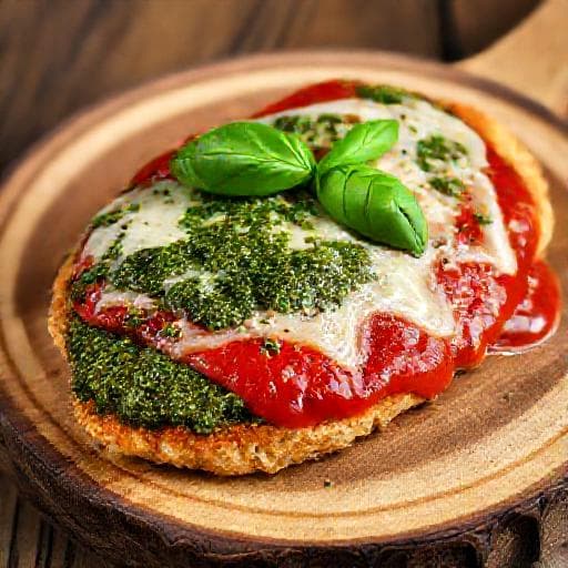 Kylling Parmigiana med Pesto Twist