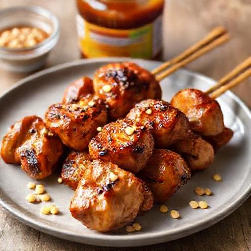 Hurtig Kylling Satay