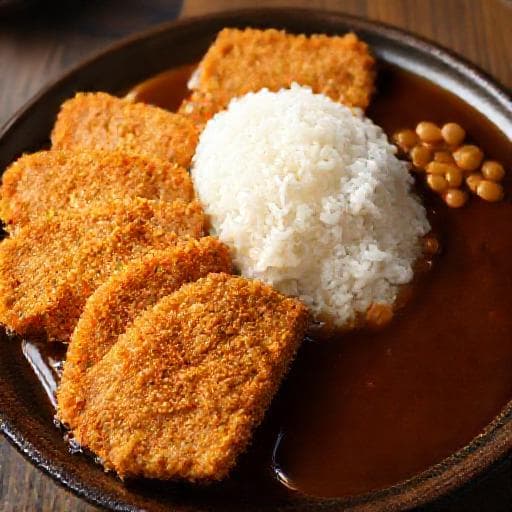Katsu Curry med Tonkatsu (Svinekød)