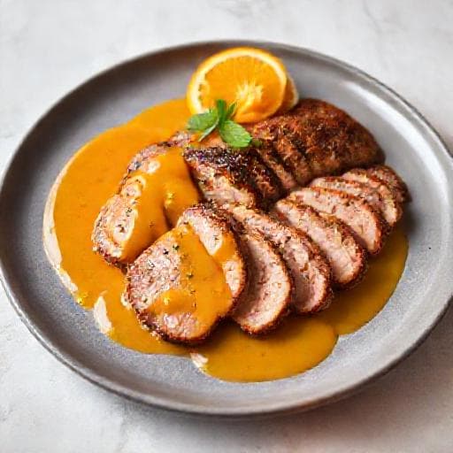 Hurtig Andebryst med Appelsinsauce