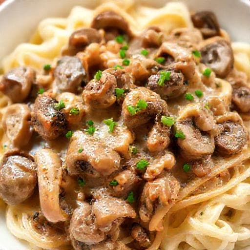 Hurtig Bøf Stroganoff