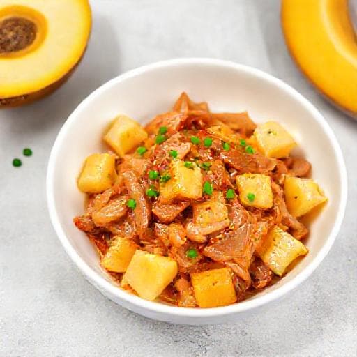 Hurtig Svinekød med Ananas