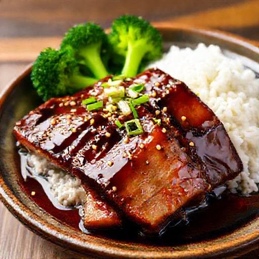Klassisk Teriyaki Svinekød