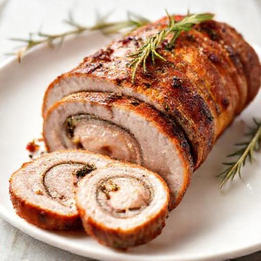 Hurtig Porchetta-inspireret Rulle