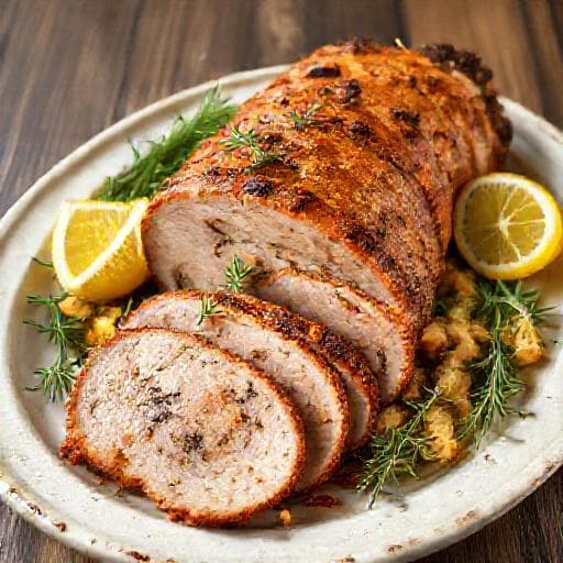 Porchetta med Fennikel og Citron