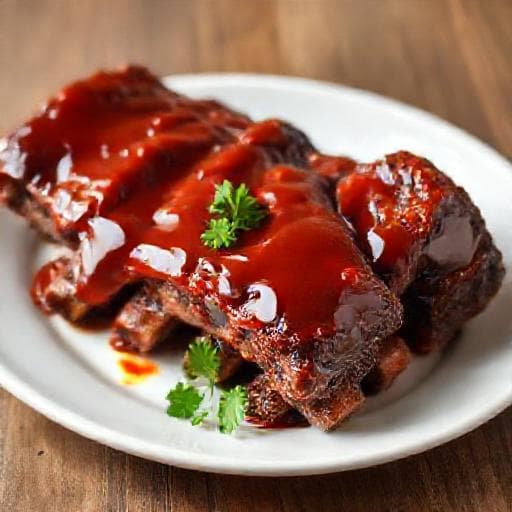 Hurtige Okseribs med Færdiglavet Barbecuesauce