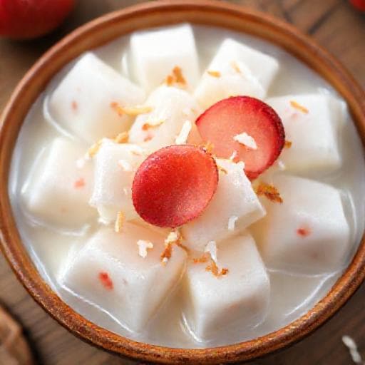 Khúc Bạch Vải Kem Sữa Dừa