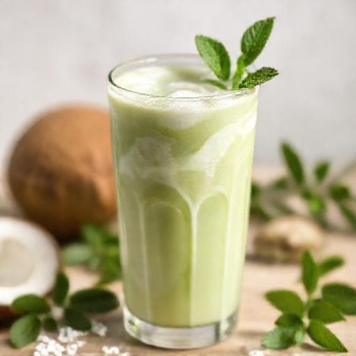 Matcha Latte Dừa