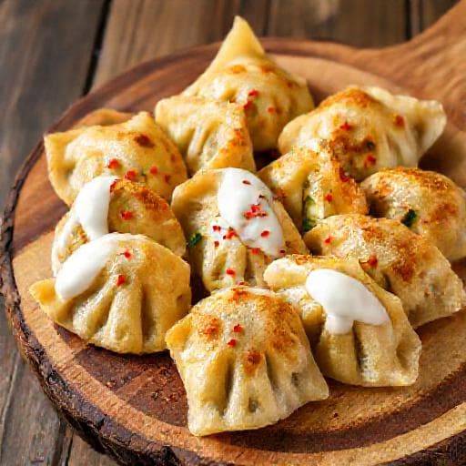 Pratik Kabak Mantısı (Tavada)