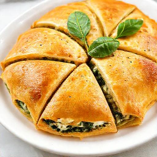 Peynirli ve Ispanaklı Sodalı Börek