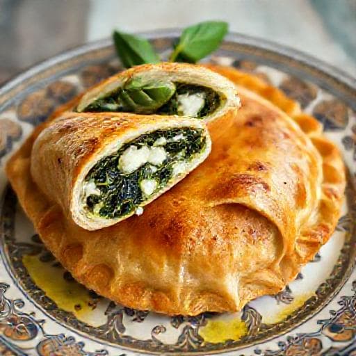 Ispanaklı Çarşaf Böreği