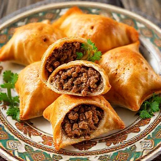 Kıymalı Puf Böreği
