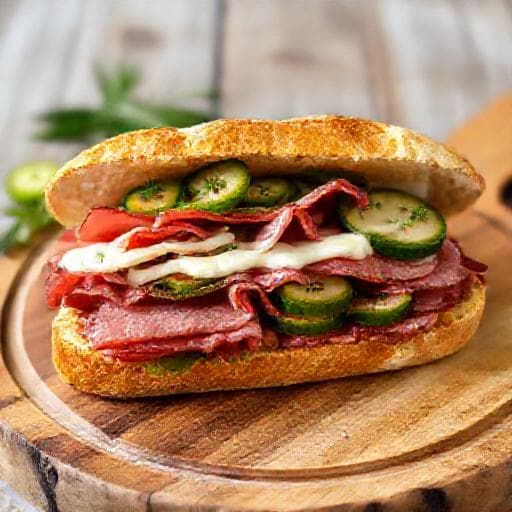 Hızlı Goralı Sandviç