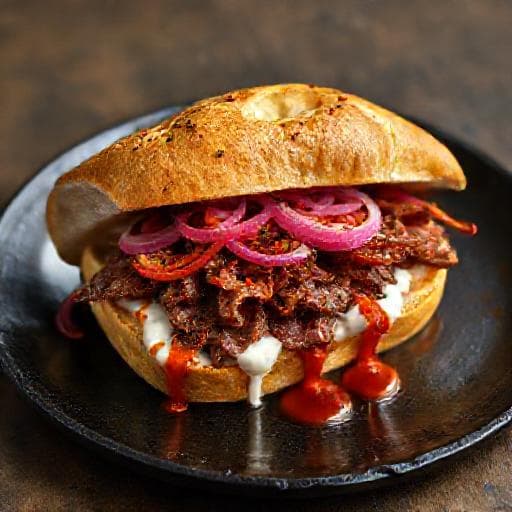 Acılı Goralı Sandviç (Bölgesel Dokunuş)