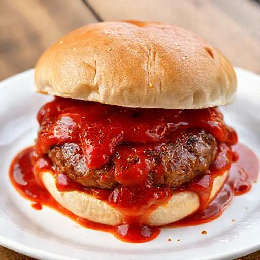 Klasik Islak Hamburger