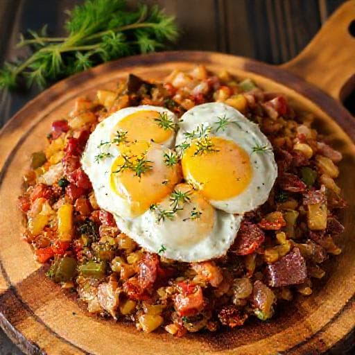 Pastırmalı ve Yumurtalı Turşu Kavurması