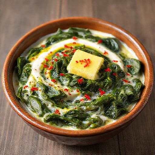 Klasik Ispanak Borani