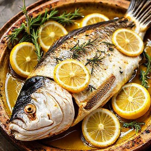 Fırında Levrek (Klasik)