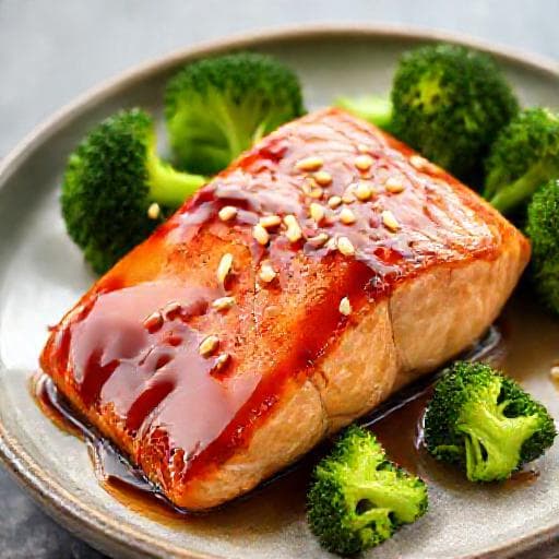 Hızlı Somon Teriyaki