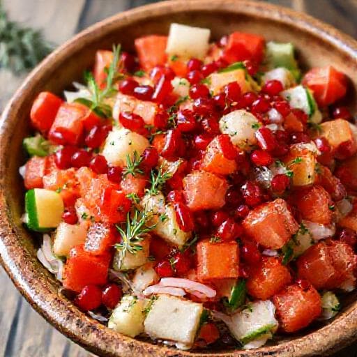 Klasik Zahter Salatası