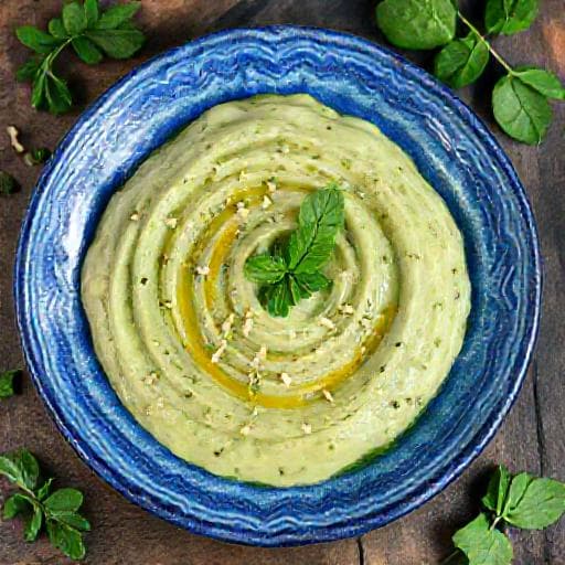 Ege Usulü Fava (Nane ve Sarımsaklı)
