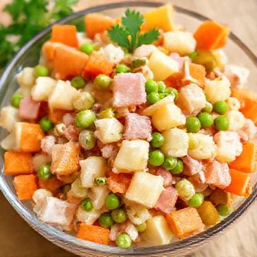 Hızlı Rus Salatası