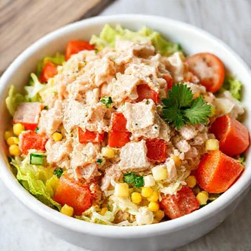 Klasik Ton Balıklı Salata