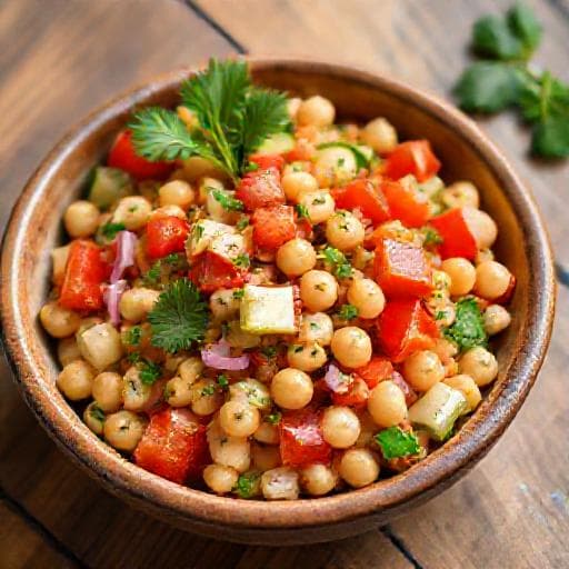 Klasik Nohut Salatası